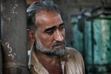 Blacksmiths at work. Abdul Wahid, 44 years old. Jalalabad, 2012